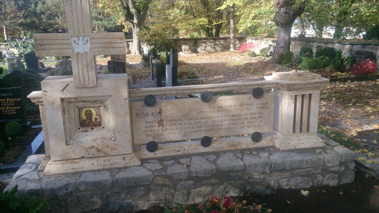 Aktuelles Erscheinungsbild des polnisches Denkmal