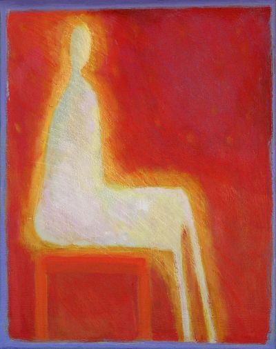 Abb. 84: Stufen 41, 2006 - Acryl auf Leinwand, 24x30 cm, Privatbesitz