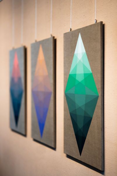 Anna Tatarczyk, Form – Farbe – Licht (Ausstellungsansicht) - Oberschlesisches Landesmuseum/Stiftung Haus Oberschlesien 2024