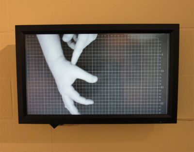 Abb. 23: Paweł Książek: Spatial Construction No. 30 - Video-Loop, Galerie Żak|Branicka, Berlin.