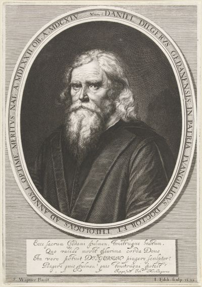 Abb. 37: Daniel Dilger - Kupferstich nach einem Gemälde von Salomon Wegner, 31,3 x 22 cm, sign.: I. Falck. sculp. 1648.