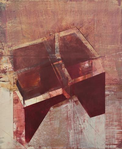 Abb. 52: Raum 4/11, 2011 - Raum 4/11, 2011. Öl auf MDF, 120 x 100 cm, Privatbesitz
