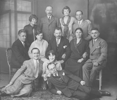 Polnische Kulturschaffende in Westfalen, 1928 - Polnische Kulturschaffende in Westfalen, 1928
