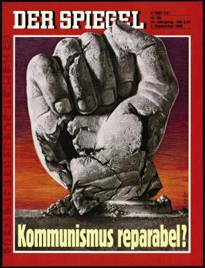 Fig. 10: DER SPIEGEL cover, issue 36/1980 - DER SPIEGEL cover, issue 36/1980